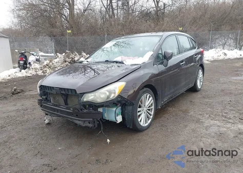 2012 Subaru Impreza 2.0I Limited z USA, uszkodzony, nr VIN JF1GPAG63CH222151